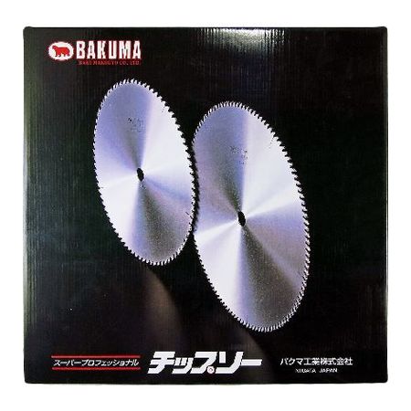 (LINEクーポン有)4983517019269 BAKUMA【バクマ工業】 スーパープロフェッショナル チップソー 木工用 305×60P タテ挽・ヨコ挽兼用|測定器・工具のイーデンキ