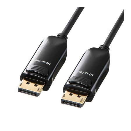 サンワサプライ KC-DPFB200 DIsplayPort光ファイバケーブル 20m KCDPFB200 SANWA 画像