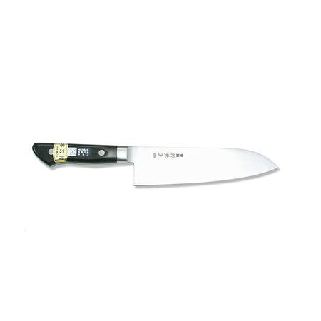 (LINEクーポン有)関兼常 KC-718 源兼正 Mシリーズ 全鋼 口金付 黒合板柄 三徳 KC718｜測定器・工具のイーデンキ