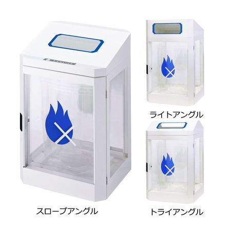 (LINEクーポン有)【個人宅配送不可】ミヅシマ工業 2100001-トライ 直送 代引不可・他メーカー同梱不可 ショーウィンドウ ダストハウス トライアングル＃B もえないゴミ 2100001トライ ショーウィンドウダストハウス