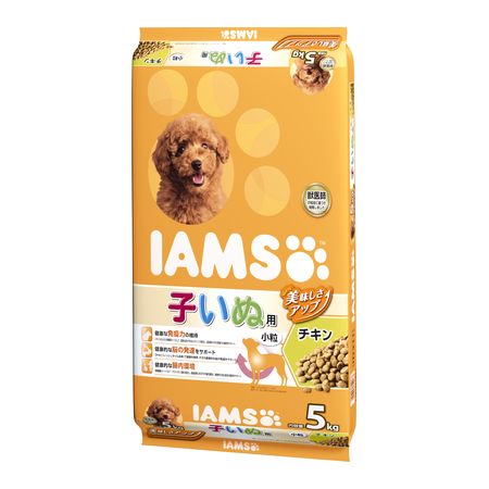 マースジャパンリミテッド 4902397842088 アイムス 子いぬ用 チキン 小粒 5kg ID311 ドッグフード IAMS ドライ ペット