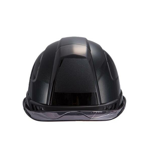トーヨーセーフティ 390FMBKS ヘルメットヴェンティ― メタリックブラック／バイザースモーク 390FMBKS 4,772円