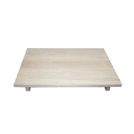 (LINEクーポン有)2251 ナガノ産業 桐 足付きめん台 L
