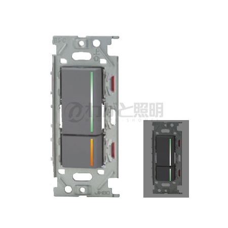 楽天市場】神保電器 NKシリーズ配線器具 3路ガイドランプ付き