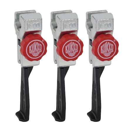 (LINEクーポン有)クッコ KUKKO 1-95-S 30＋S－T用超薄爪アーム 100MM 3本組 195S ハンドツール