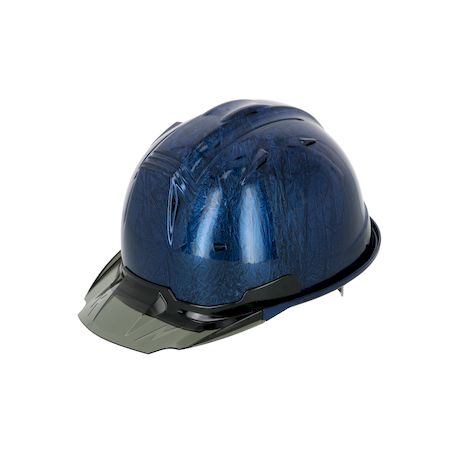 (LINEクーポン有)進和化学工業 シンワ 2887 ヘルメットSS19VPRA L黒／スモークB／ブルーマープライザー塗装