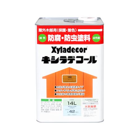 直送 代引不可・他メーカー同梱不可 カンペハピオ 00017670150000 キシラデコール ピニー 14L KANSAI 大阪ガスケミカル Kanpe Hapio ホビー用【キャンセル不可】