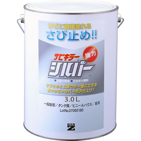 (LINEクーポン有)BAN-ZI 4562375770385 サビキラーシルバー3．0Lシルバー
