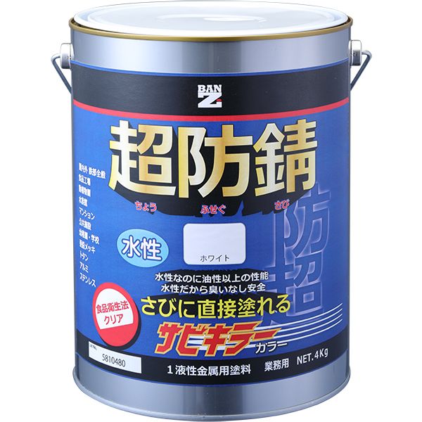(LINEクーポン有)BAN-ZI 4562375771047 サビキラーカラ—4kgエメラルド|測定器・工具のイーデンキ