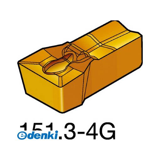 (LINEクーポン有)サンドビック ＳＶ N151.3-500-50-4G235 【10個入】 Ｔ－Ｍａｘ　Ｑ－カット　突切り・溝入れチップ　２３５　ＣＯＡＴN151.3500504G8716235