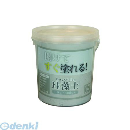 (LINEクーポン有)ワンウィル 3793060003 Easy＆Color珪藻土 5kg グレー