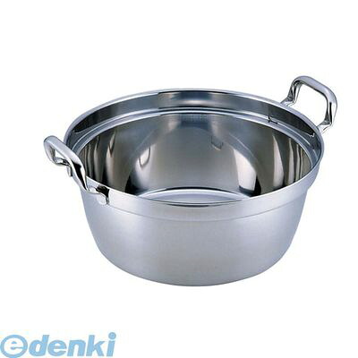 AEV1427 ＳＡパワー・デンジ 円付鍋 ２７ｃｍ 4905001010231 TKG ステンレス鍋 キッチン用品 IH対応 調理器物 生活用品