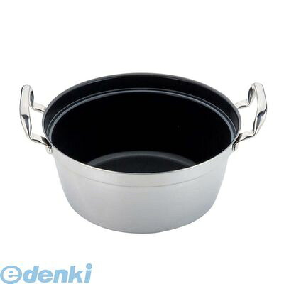 AEV1505 ＳＡパワー・デンジ アルファ 円付鍋 ３９ 4905001012150 TKG IH対応 ステンレス鍋 キッチン用品｜測定器・工具のイーデンキ