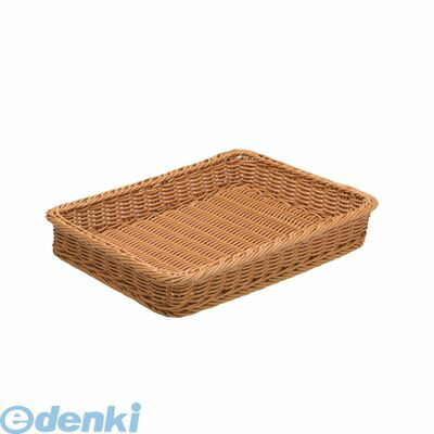 (LINEクーポン有)WKG3401 樹脂製太渕ディスプレイかご 茶 特大 ９１－０２２Ａ 4992135141184 萬洋 樹脂製太渕ディスプレイかご茶 manyo 茶特大