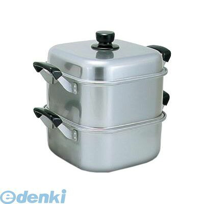 AMS71261 アルマイト角型蒸器 ２６ｃｍ 一重 4970197725269 アカオアルミ 角蒸器 AKAO 蒸し器 アルマイト角型蒸し器 アルミ角蒸 スチーマー 角蒸し器｜測定器・工具のイーデンキ