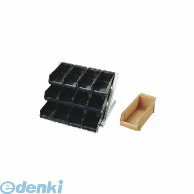 (LINEクーポン有)EOC184 ＳＡ１８－８デラックス オーガナイザー ３段４列 １２ヶ入 キャメル 4905001025099 TKG