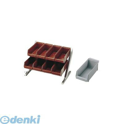 EOC161 ＳＡ１８－８コンパクトオーガナイザー ２段４列 ８ヶ入 グレー 4905001025211 TKG