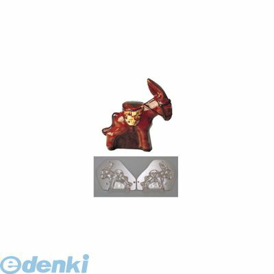 (LINEクーポン有)WTY75 デコレリーフ チョコレートモルド ロバ ＥＵ－７３８ 4905001607387 TKG デコレリーフチョコレートモルド チョコレートモールド両面合わせ