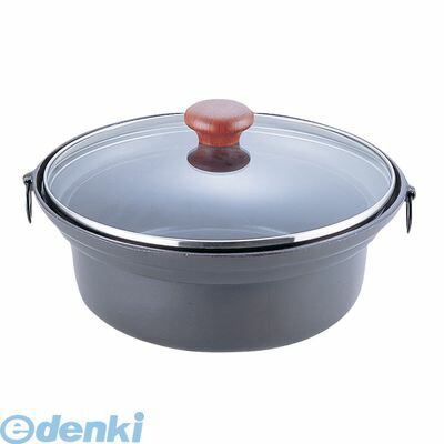(LINEクーポン有)QSY66 アルミ合金 ガラス蓋しゃぶ鍋 4905001317217 TKG アルミ合金ガラス蓋しゃぶ鍋 ガラスふたしゃぶ鍋 IH対応