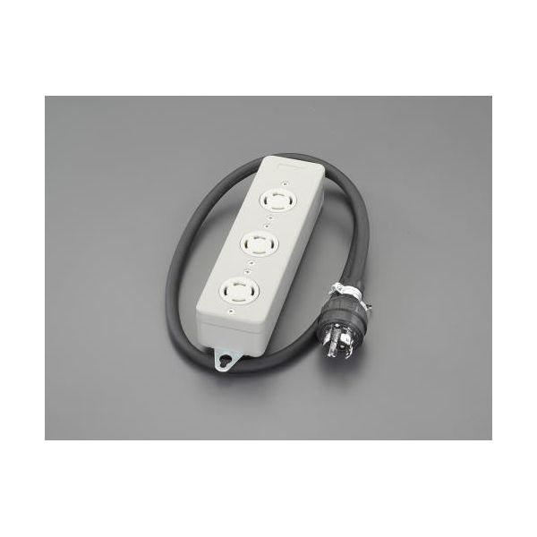 【即納在庫品】「直送」【個人宅配送不可】 エスコ EA815GR-14 直送 代引不可・他メーカー同梱不可 250V三相タップ EA815GR14【キャンセル不可】｜測定器・工具のイーデンキ 9,563円