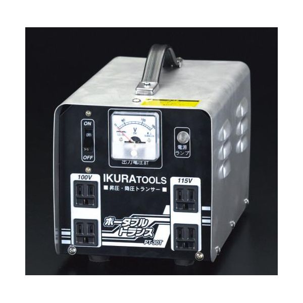 (LINEクーポン有)【即納在庫品】「直送」【個人宅配送不可】 エスコ EA815XB-1 直送 代引不可・他メーカー同梱不可 ポータブルトランス昇降圧兼用 EA815XB1【キャンセル不可】