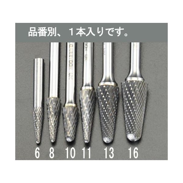 (LINEクーポン有)【個人宅配送不可】【即納在庫品】「直送」エスコ EA819JC-13 12x30mm6mm軸超硬カッタ- EA819JC13【キャンセル不可】