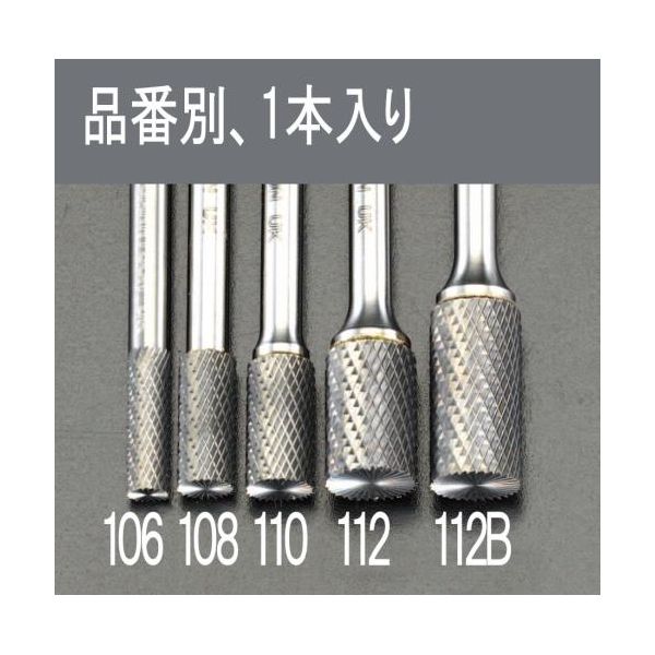 (LINEクーポン有)【即納在庫品】「直送」【個人宅配送不可】 エスコ EA819JJ-112 直送 代引不可・他メーカー同梱不可 12x19mm6mm軸超硬カッターステンレス用 EA819JJ112【キャンセル不可】