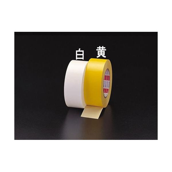 (LINEクーポン有)【即納在庫品】「直送」【個人宅配送不可】 エスコ EA944SG-53 直送 代引不可・他メーカー同梱不可 50mmx50m屋内用ラインテープ黄 EA944SG53【キャンセル不可】