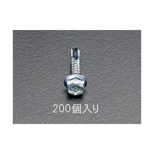 (LINEクーポン有)【即納在庫品】「直送」【個人宅配送不可】 エスコ EA949EE-66 直送 代引不可・他メーカー同梱不可 6x60mm六角頭ピアスビス200本 EA949EE66【キャンセル不可】