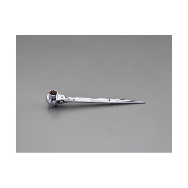 【即納在庫品】「直送」【個人宅配送不可】 エスコ EA602AJ-101 直送 代引不可・他メーカー同梱不可 １７ｘ１９ｍｍ　ラチェットレンチ ステンレス製 EA602AJ101【キャンセル不可】｜測定器・工具のイーデンキ