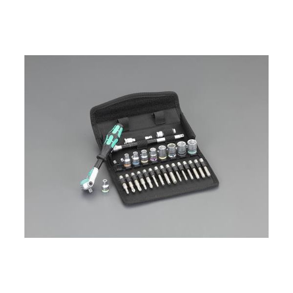 (LINEクーポン有)【即納在庫品】「直送」【個人宅配送不可】 エスコ EA617AH-210 直送 代引不可・他メーカー同梱不可 １／４ＤＲ　ソケットレンチセット ＺＹＫＬＯＰ EA617AH210【キャンセル不可】