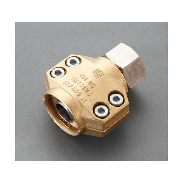 (LINEクーポン有)【即納在庫品】「直送」【個人宅配送不可】 エスコEA141BM-108 直送 代引不可・他メーカー同梱不可 25mm用雌ねじ セーフティーホースクランプ スチーム・温水用 EA141BM108