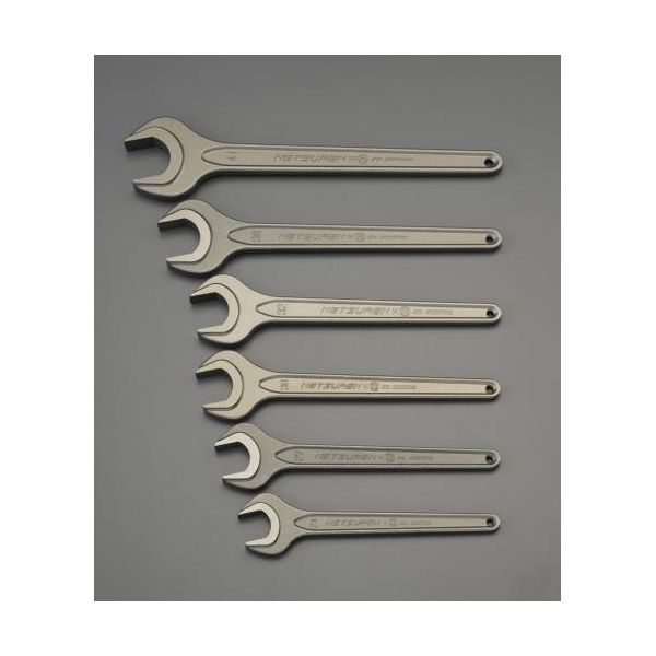 (LINEクーポン有)【即納在庫品】「直送」【個人宅配送不可】 エスコ EA613NB 直送 代引不可・他メーカー同梱不可 EA613NB 6本組 片口スパナ【強力型】【キャンセル不可】