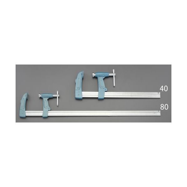 (LINEクーポン有)【即納在庫品】「直送」【個人宅配送不可】 エスコEA526DD-25 直送 代引不可・他メーカー同梱不可 250／150mm L型クランプ EA526DD25