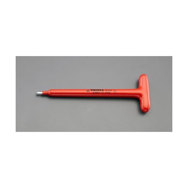(LINEクーポン有)【即納在庫品】「直送」【個人宅配送不可】 エスコEA640LL-108 直送 代引不可・他メーカー同梱不可 8．0x240mm 六角棒レンチ／T型 絶縁 EA640LL108