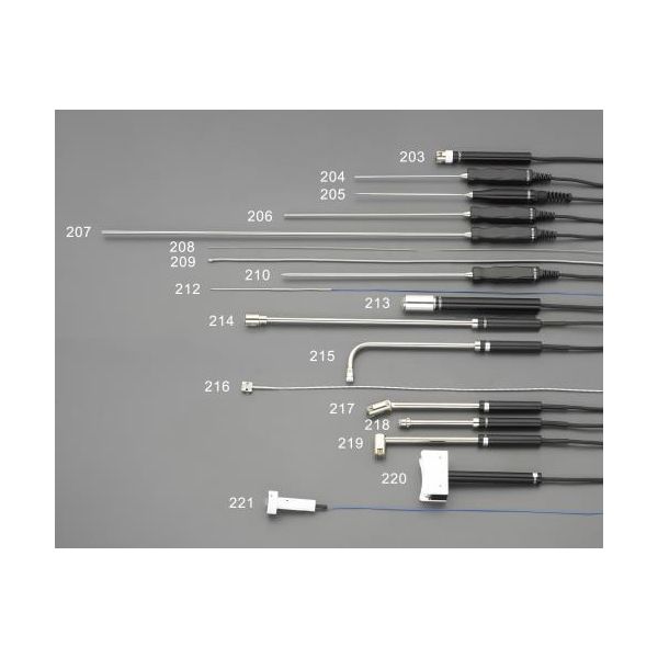 (LINEクーポン有)【即納在庫品】「直送」【個人宅配送不可】 エスコEA701SA-208 直送 代引不可・他メーカー同梱不可 EA701SA－10，20用 液体・粘性体測定用センサー EA701SA208