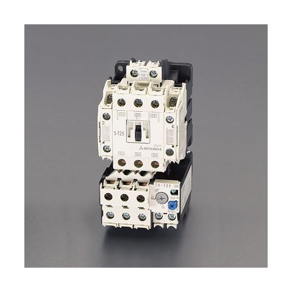 (LINEクーポン有)【即納在庫品】「直送」【個人宅配送不可】 エスコEA940MV-8A 直送 代引不可・他メーカー同梱不可 100V／200V・5．5kW 電磁開閉器 非可逆 EA940MV8A