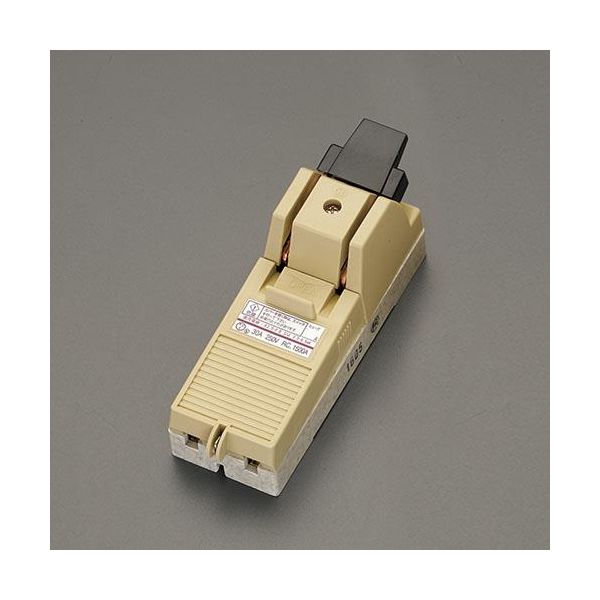 (LINEクーポン有)【即納在庫品】「直送」【個人宅配送不可】 エスコEA940NR-7 直送 代引不可・他メーカー同梱不可 200A／2極 カバースイッチ 爪付ヒューズ用 EA940NR7