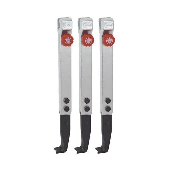 (LINEクーポン有)【即納在庫品】「直送」【個人宅配送不可】 エスコEA500BG-8 直送 代引不可・他メーカー同梱不可 400mm EA500BG-250用 アーム 3本組/薄爪 EA500BG8
