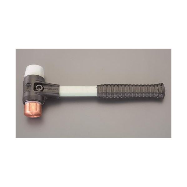 (LINEクーポン有)【即納在庫品】「直送」【個人宅配送不可】 エスコEA575HB-61 直送 代引不可・他メーカー同梱不可 560g／30mm ハンマー 銅・ナイロン EA575HB61