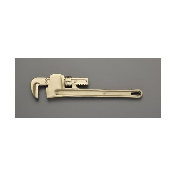 【即納在庫品】「直送」【個人宅配送不可】 エスコEA643AD-250 直送 代引不可・他メーカー同梱不可 250mm/30mm パイプレンチ ノンスパーキング EA643AD250|測定器・工具のイーデンキ
