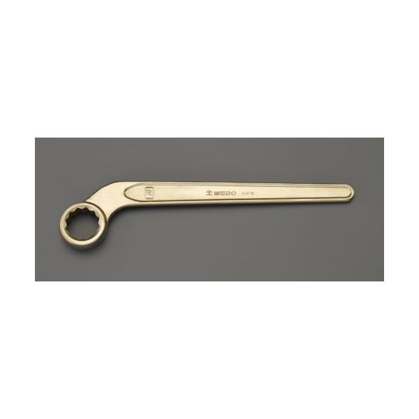 【即納在庫品】「直送」【個人宅配送不可】 エスコEA643BF-50 直送 代引不可・他メーカー同梱不可 50mm 片口メガネレンチ ベント・ノンスパーキング EA643BF50｜測定器・工具のイーデンキ