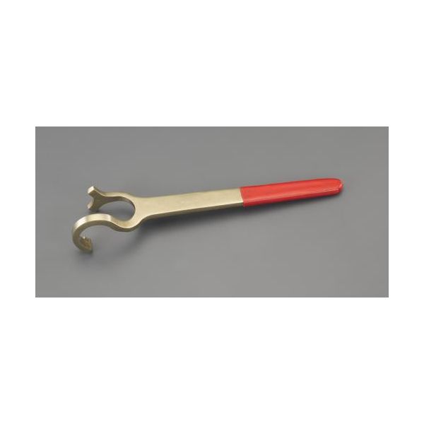 (LINEクーポン有)【即納在庫品】「直送」【個人宅配送不可】 エスコEA643CB-50 直送 代引不可・他メーカー同梱不可 400mm バルブスパナ ノンスパーキング EA643CB50