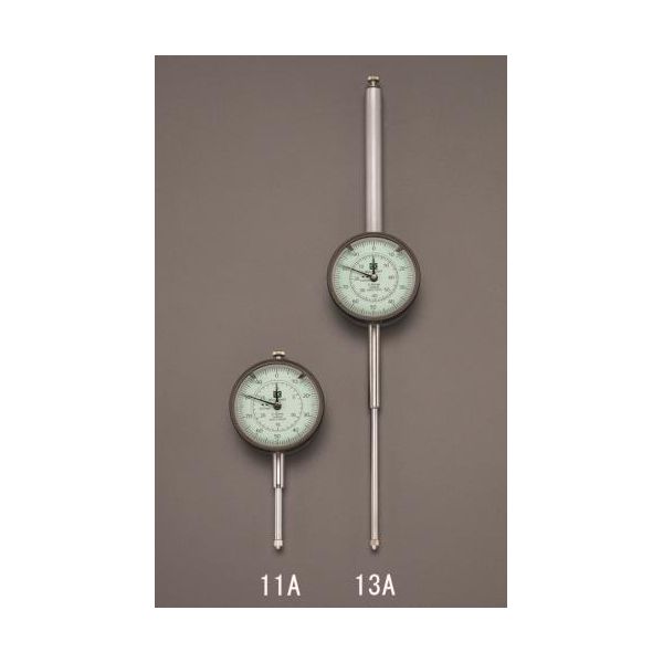 (LINEクーポン有)【即納在庫品】「直送」【個人宅配送不可】 エスコEA725MA-11A 直送 代引不可・他メーカー同梱不可 30mm／0．01／58mm ダイアルゲージ ロングタイプ EA725MA11A