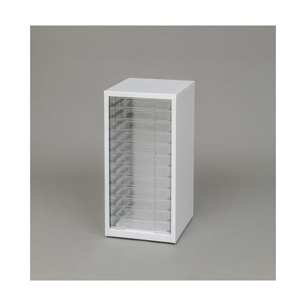 (LINEクーポン有)【即納在庫品】「直送」【個人宅配送不可】 エスコEA954FB-50A 直送 代引不可・他メーカー同梱不可 291x330x 605mm／12段 キャビネット トレー型 EA954FB50A