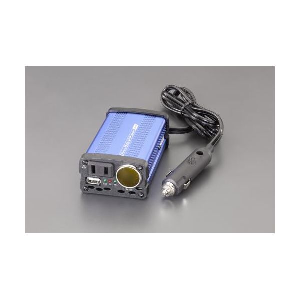 (LINEクーポン有)【個人宅配送不可】【即納在庫品】「直送」エスコ EA812JA-1DB DC12V→AC100V／80W インバーター EA812JA1DB