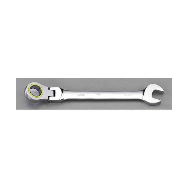(LINEクーポン有)【個人宅配送不可】【即納在庫品】「直送」エスコ EA614AD-22 22mm ラチェットコンビネーションレンチ 首振ロック型 EA614AD22
