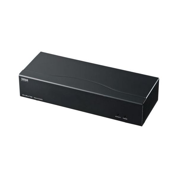 (LINEクーポン有)【即納在庫品】「直送」【個人宅配送不可】エスコ EA764AE-24 直送 代引不可・他メーカー同梱不可 フルHD対応DVIディスプレイ分配器 2分 EA764AE24