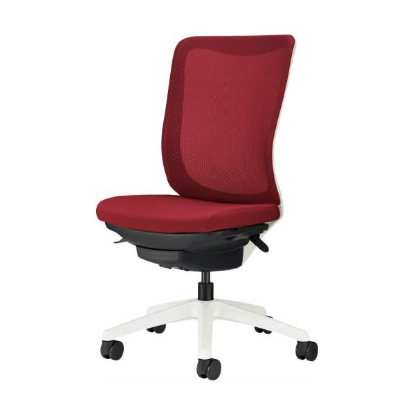 (LINEクーポン有)【即納在庫品】「直送」【個人宅配送不可】エスコ EA956XA-117 直送 代引不可・他メーカー同梱不可 ビジネスチェアー チェリーレッド EA956XA117