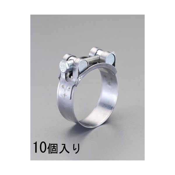 (LINEクーポン有)【即納在庫品】「直送」【個人宅配送不可】 エスコ EA463SC-112 直送 代引不可・他メーカー同梱不可 104－112mm ステンレス製 Ｔボルトクランプ 10個 EA463SC112【キャンセル不可】